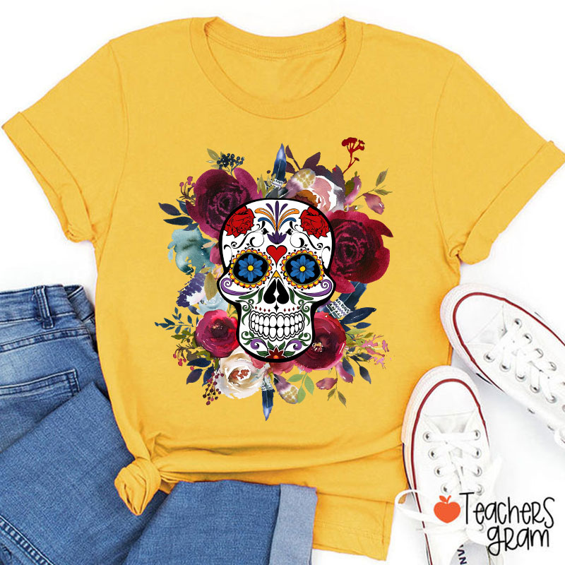 Dia De Los Muertos Spanish Teacher T-Shirt