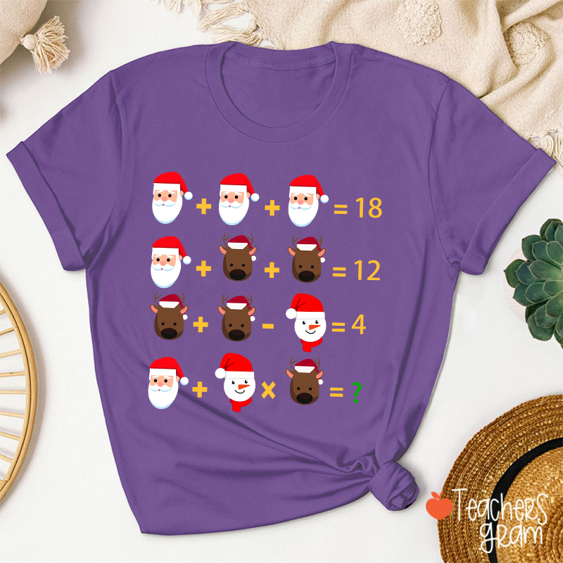 Christmas Funny Math T-Shirt