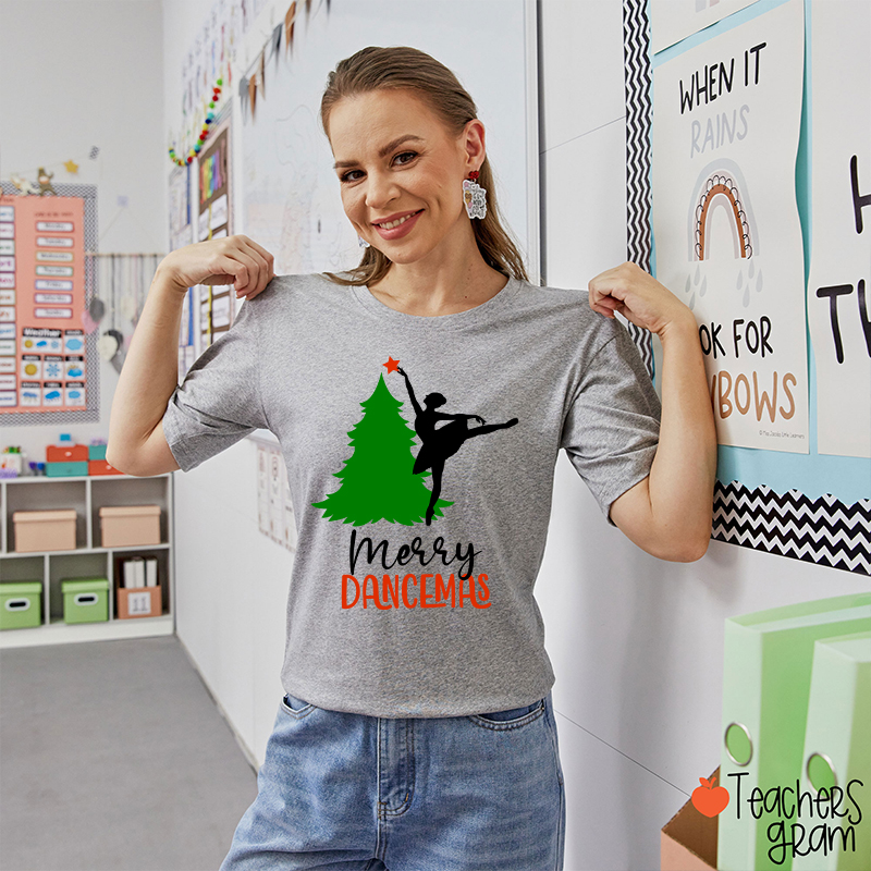 Merry Dancemas Teacher T-Shirt