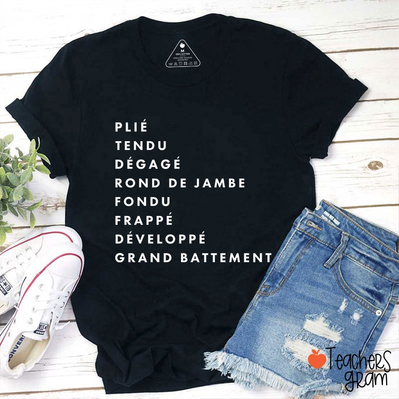 Ballet Barre Teacher T-Shirt
