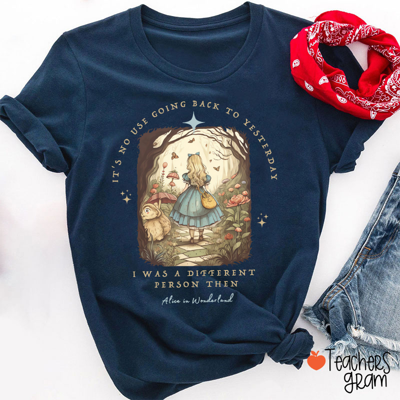 Alice In Wonderland Teacher T-Shirt