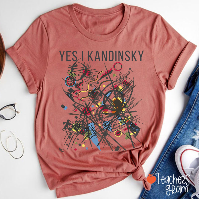Funny Art Painting Teacher T-Shirt