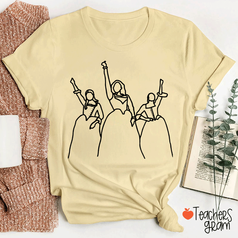 Hamilton Silhouette Teacher T-shirt