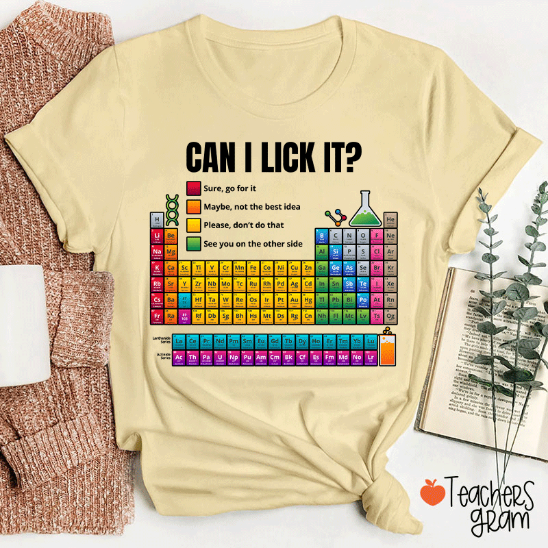 Chemical Periodic Table Teacher T-shirt