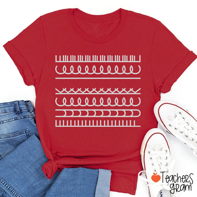 Mature Resistance Hidden Message Teacher T-Shirt