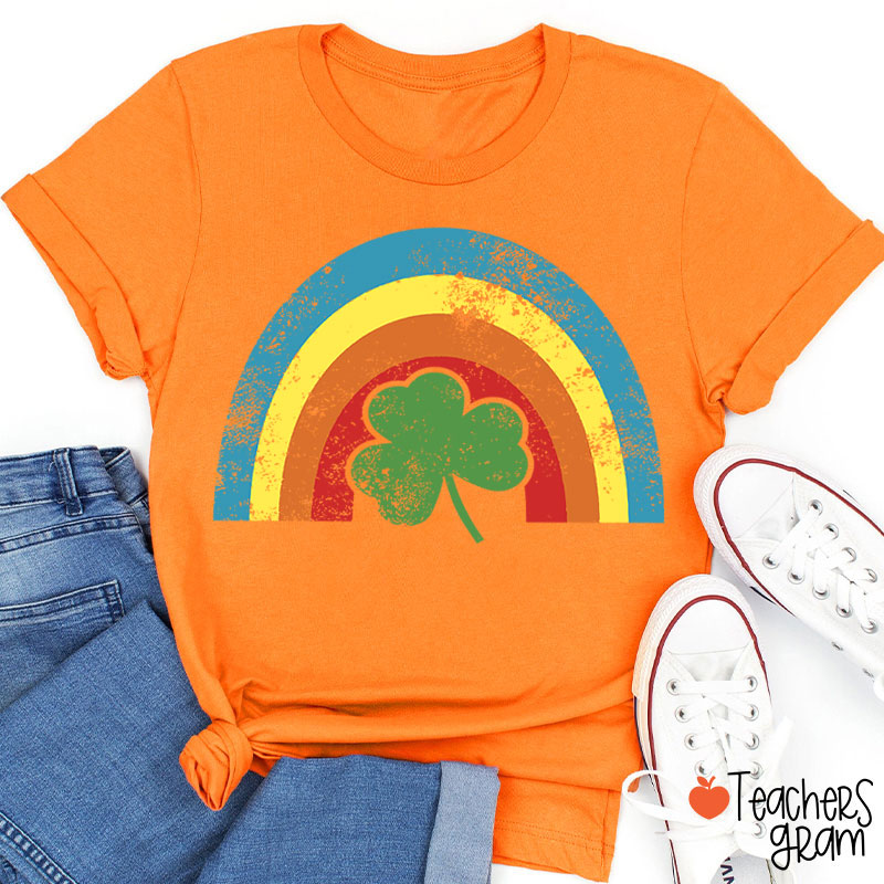 Lucky St Patricks Day Teacher T-Shirt