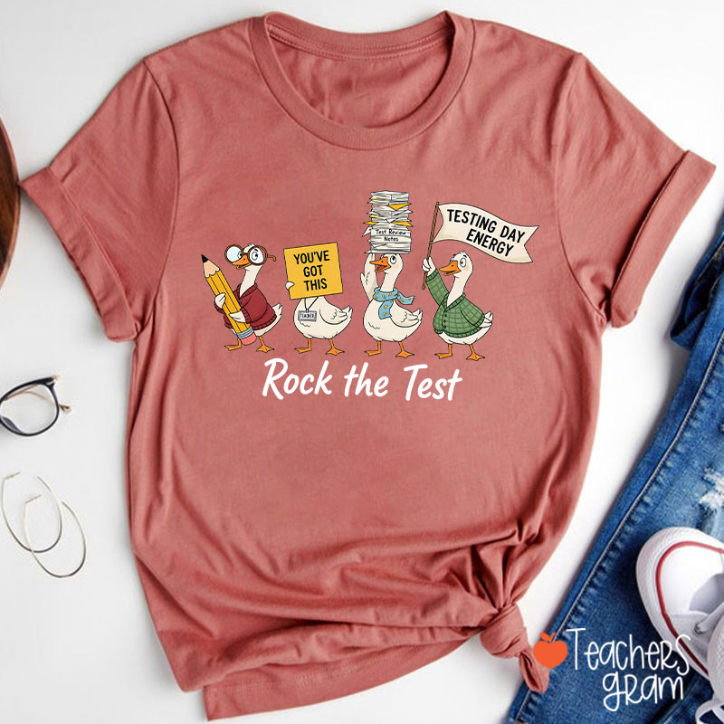 You've Got This Testing Day Energy Rock The Test Teacher T-Shirt