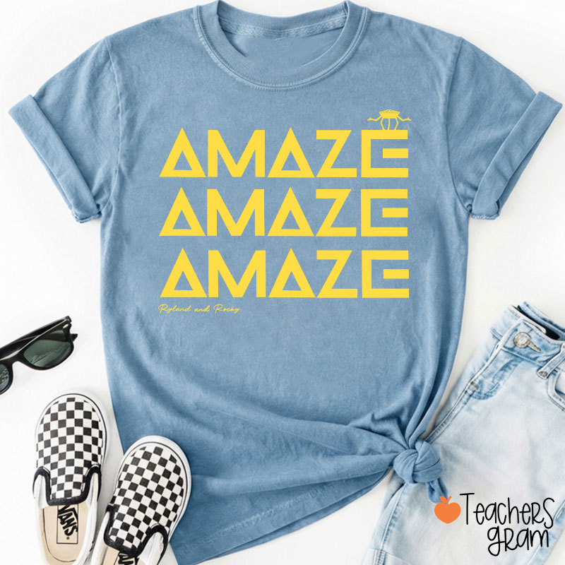 Amaze Funny Space Quote Teacher T-Shirt