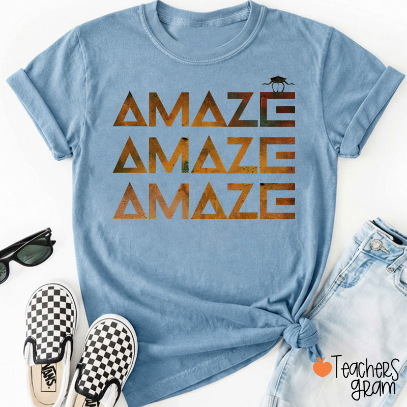 Amaze Sci-Fi Book Fan Teacher T-Shirt