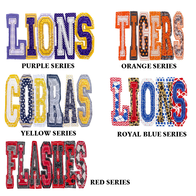 Personalized Mascot Mixed Print Letter Teacher T-Shirt