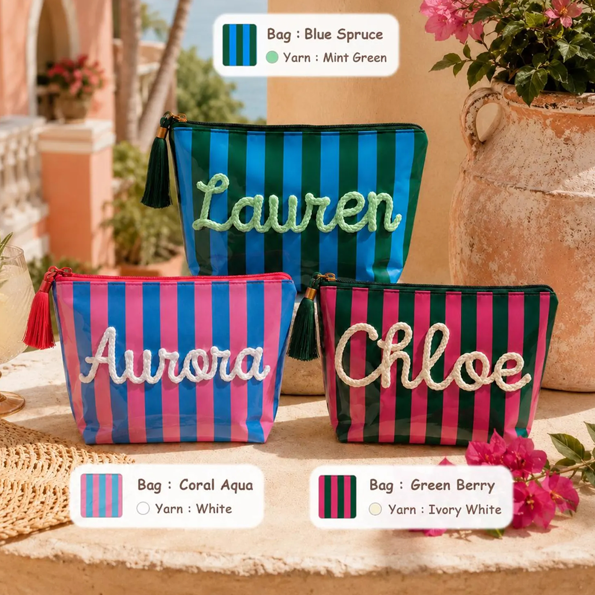 Personalized PVC Makeup Bag
