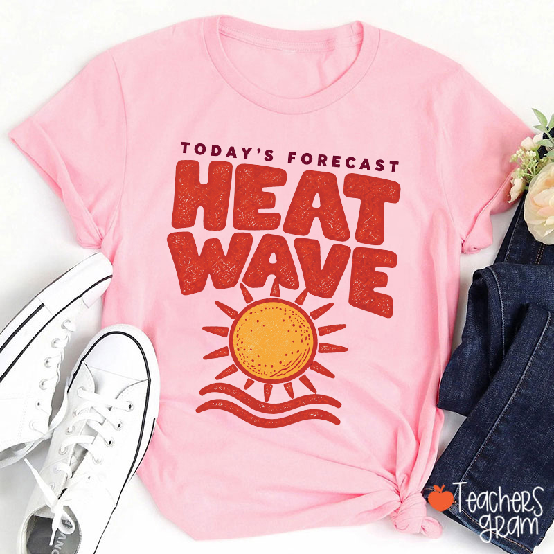 Personalized Fun Weather Report Crew Teacher T-Shirt