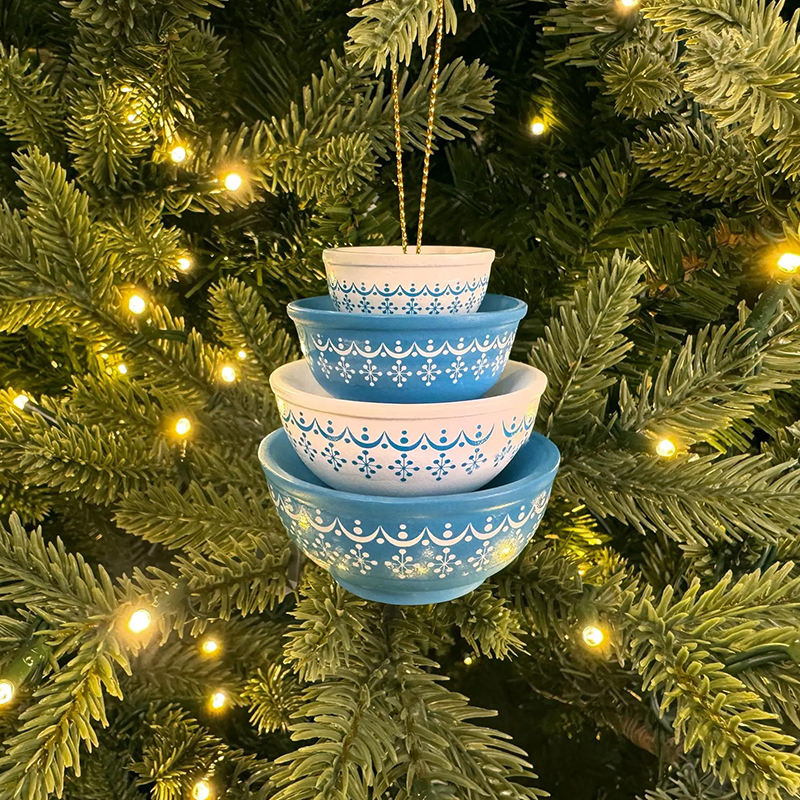 Christmas Bowl Stack Ornament