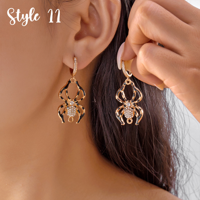 Halloween Creative Teacher Metal Earrings