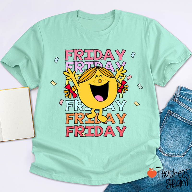 Friday It's Friyay Teacher T-Shirt