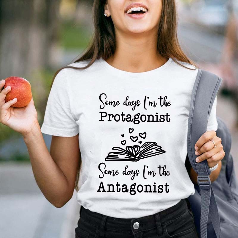 Protagonist And Antagonist Teacher T-Shirt