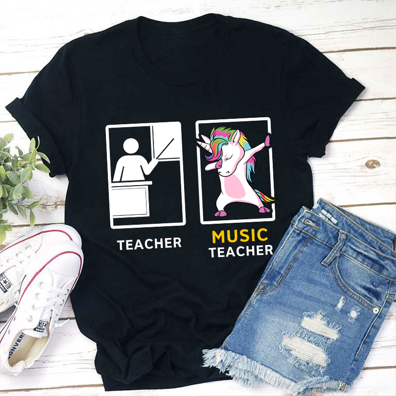 Unique Music Teacher T-Shirt