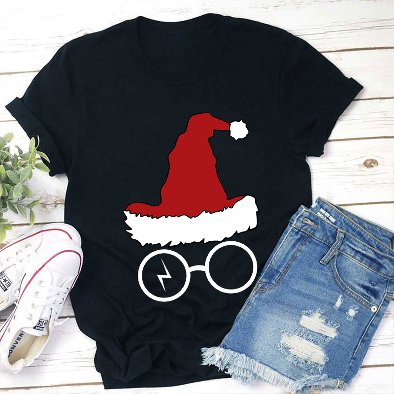 Feel The Magic Of Christmas Teacher T-Shirt