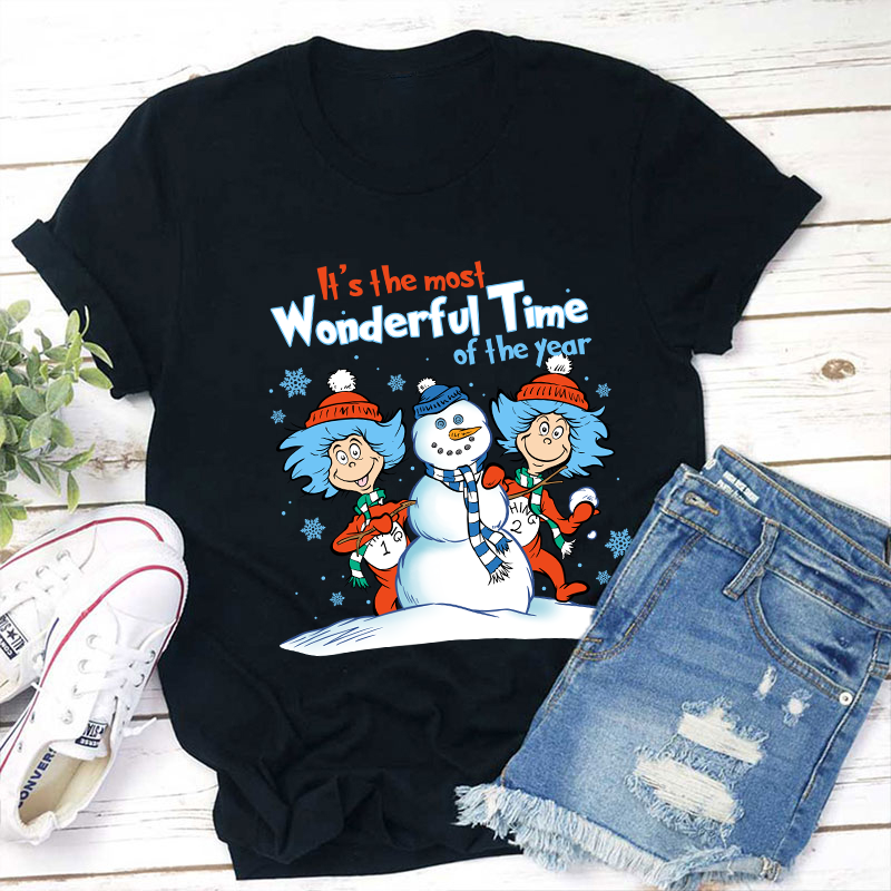 It's The Most Wonderful Time Of The Year Teacher T-Shirt