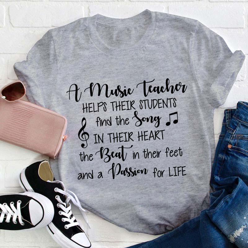 A Music Teacher T-Shirt