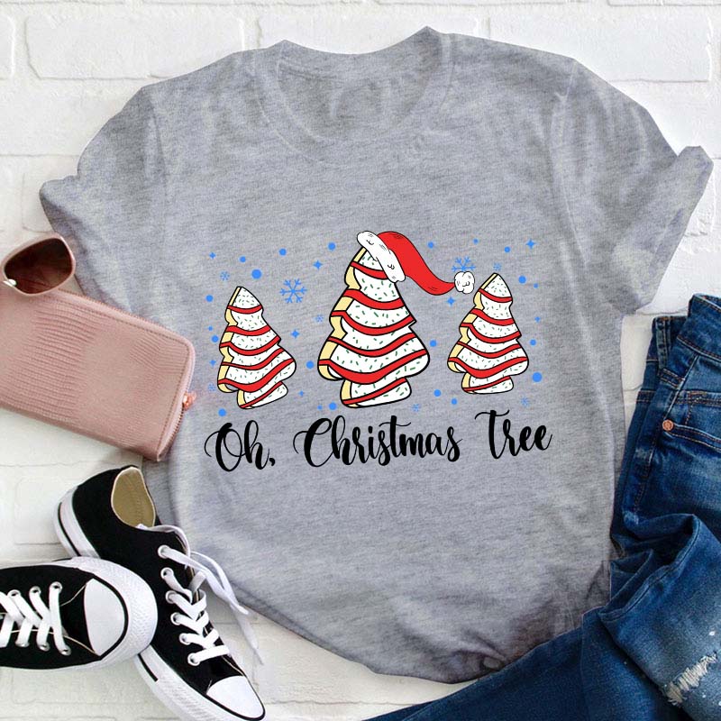 Oh Christmas Tree Teacher T-Shirt