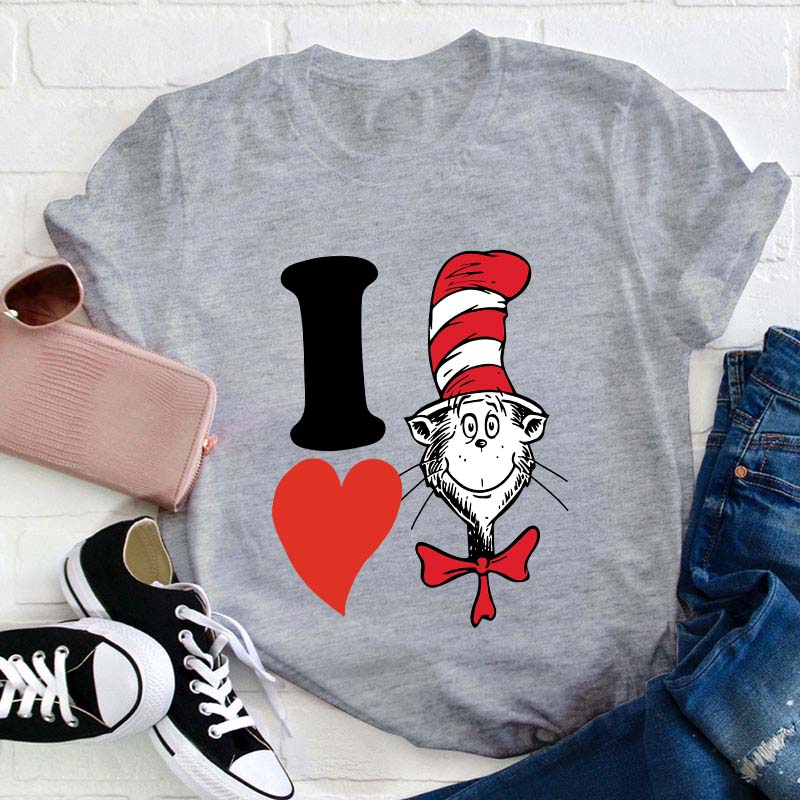 I Love You Teacher T-Shirt