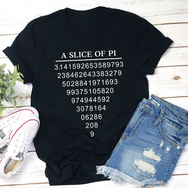 A Slice Of Pi Teacher T-Shirt Sale-Teachersgram