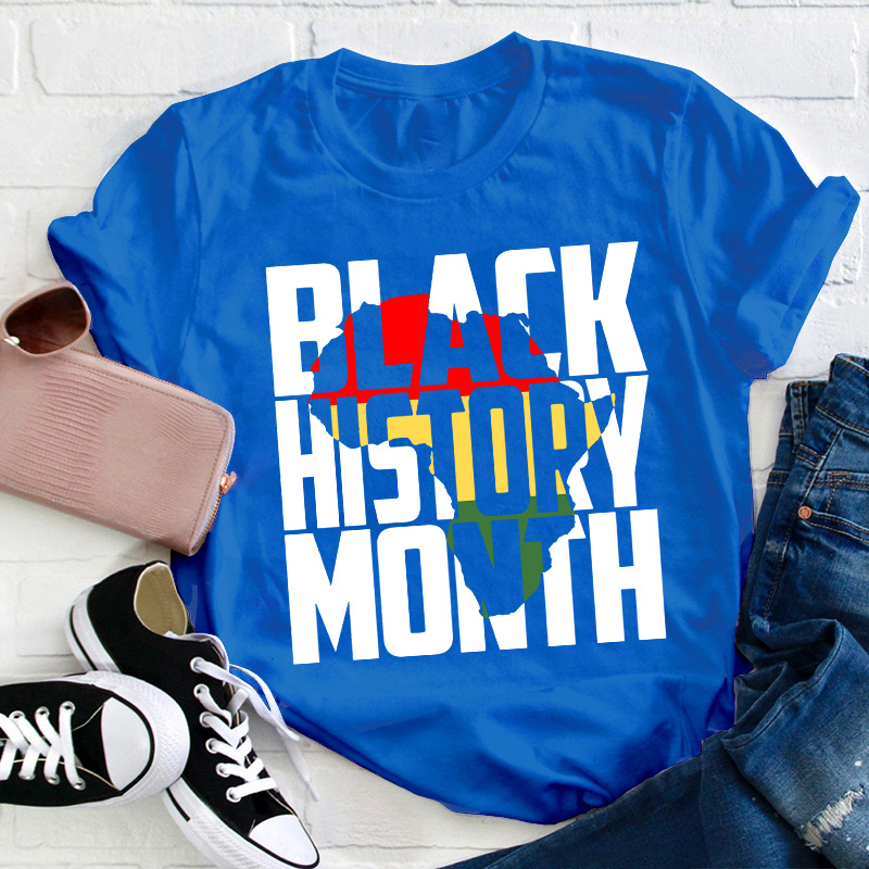 Black History Month Teacher T-Shirt