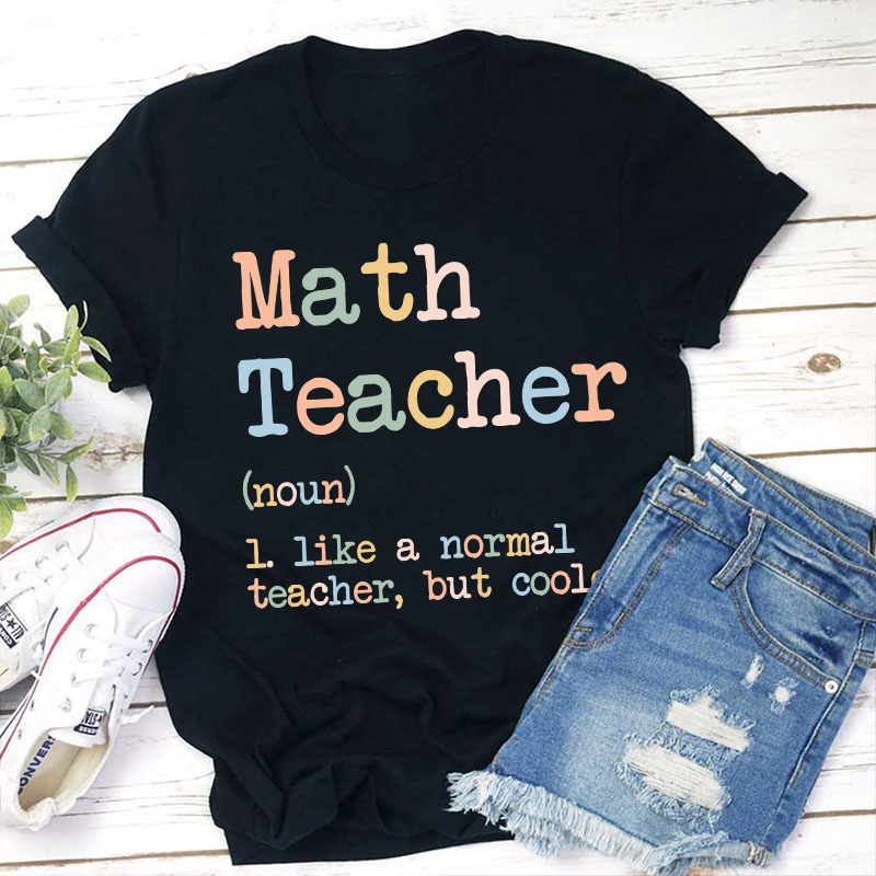 Funny Math Teacher T-Shirt Sale-Teachersgram