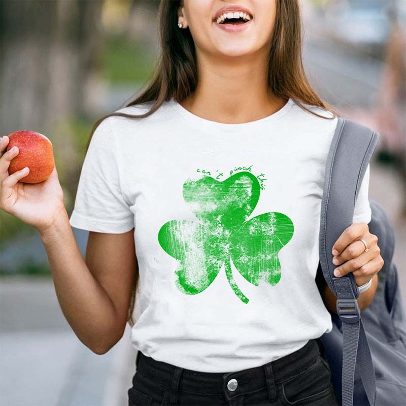 Shamrock St Patrick's Day Teacher T-Shirt