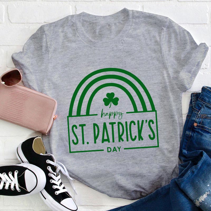 Happy St. Patrick's Day Teacher T-Shirt
