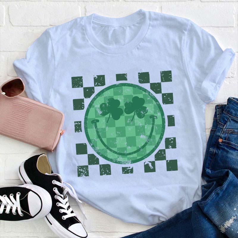 Smiley St Patricks Teacher T-Shirt