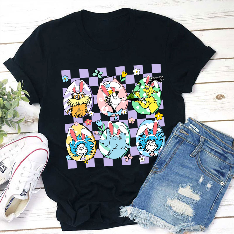 Hanging With My Easter Friends Teacher T-Shirt Sale-Teachersgram