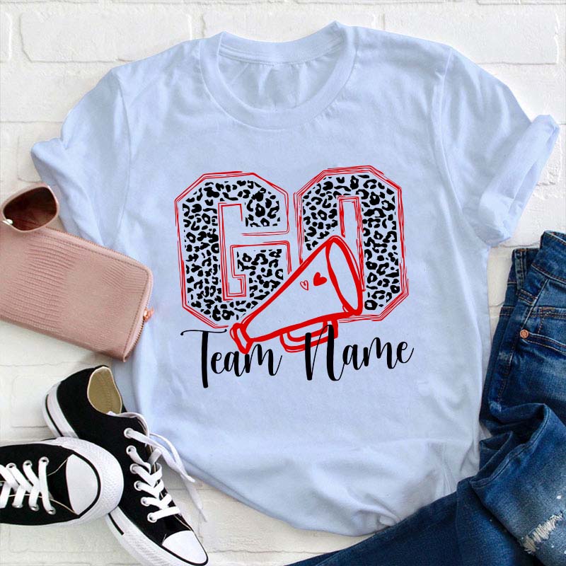 Personalized Go Go Go Teacher T-Shirt