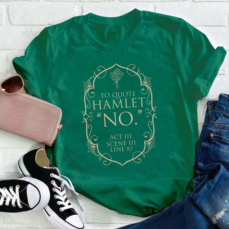 Book Club Shakespeare Teacher T-Shirt