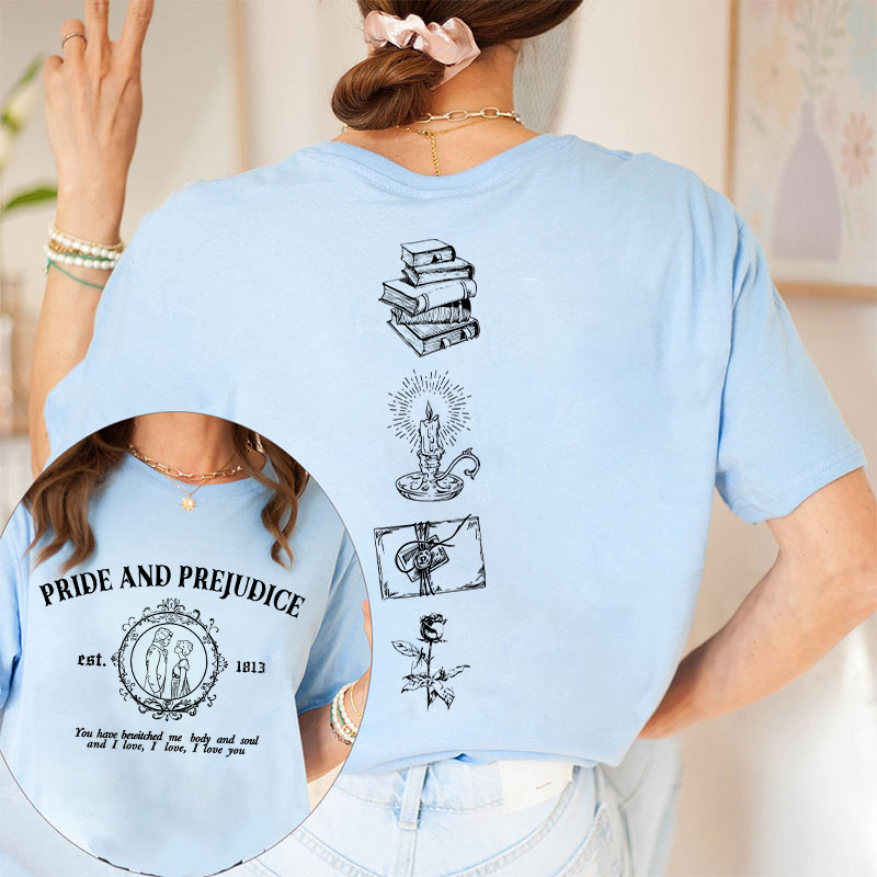 Pride And Prejudice Teacher Two Sided T-Shirt