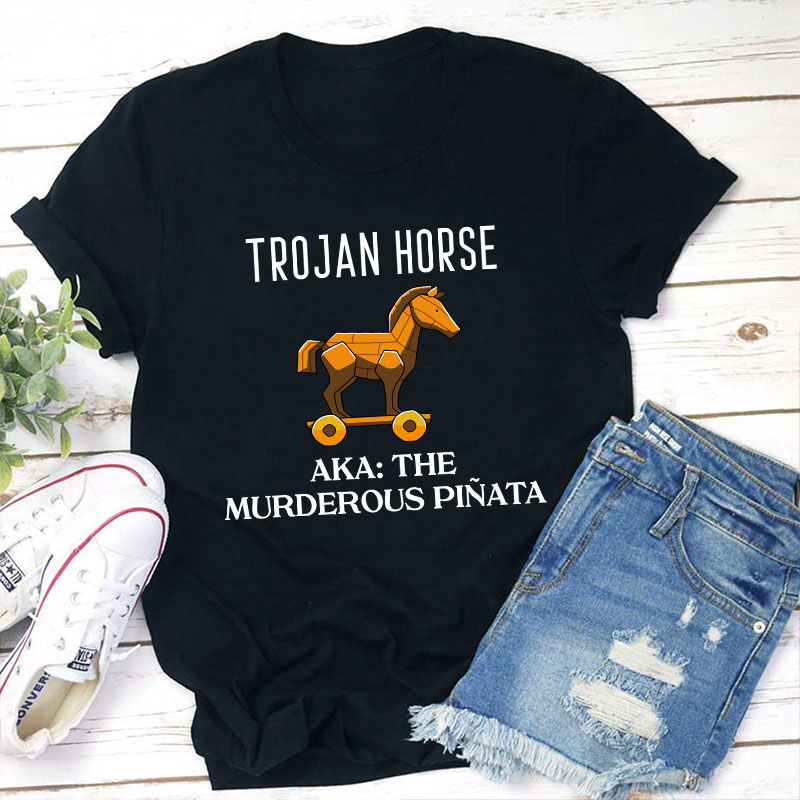 Trojan Horse History Teacher T-Shirt Sale-Teachersgram