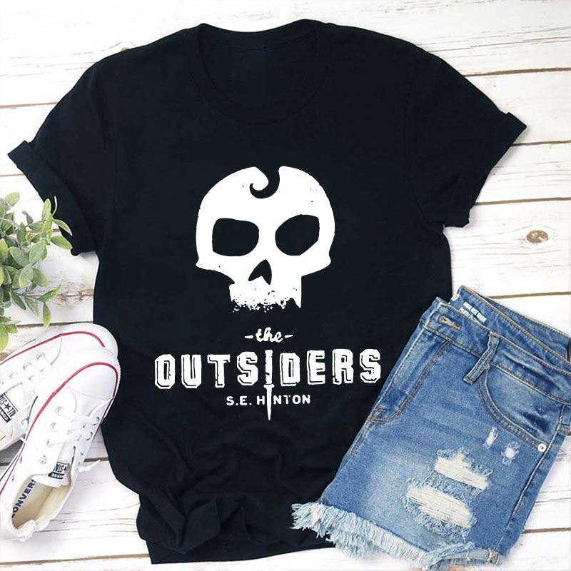 Vintage The Outsiders Teacher T-Shirt Sale-Teachersgram