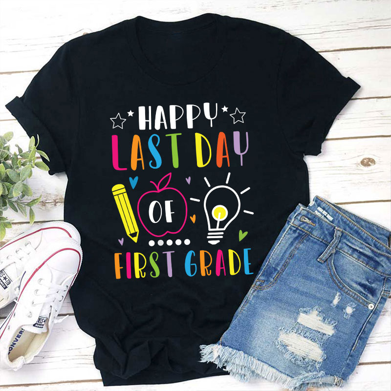 Personalized Happy Last Day T-Shirt Sale-Teachersgram