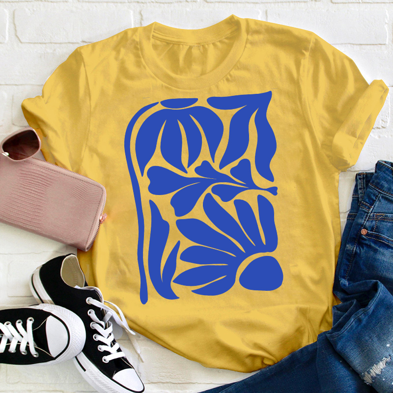 Wildflowers Matisse Art Teacher T-Shirt