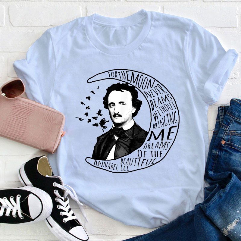 Cool Story Poe Teacher T-Shirt