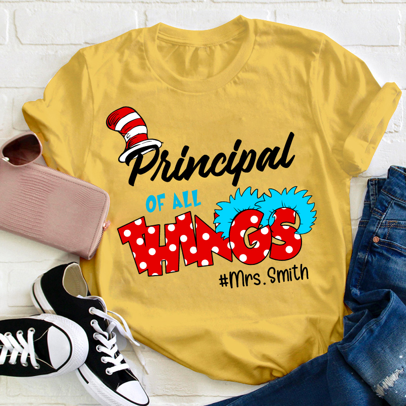 Personalized Teacher Of All Things Teacher T-Shirt