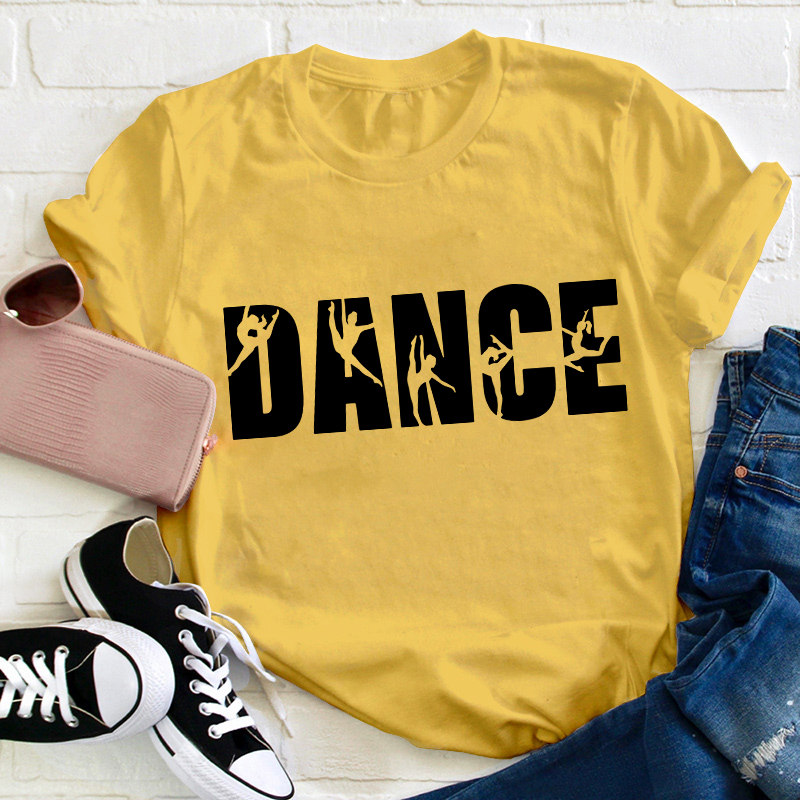 Personalized Dance Name Teacher T-Shirt