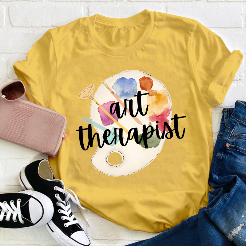 Art Therapiat Teacher T-Shirt