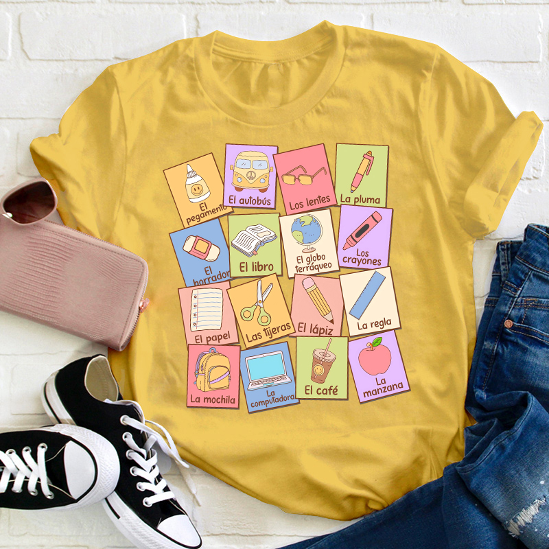 Cute Spanish Teach Spanish Teacher T-Shirt