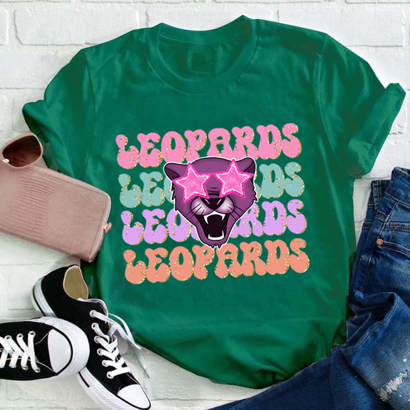 Personalized Preppy Star Eyes Favorite Team Teacher T-Shirt