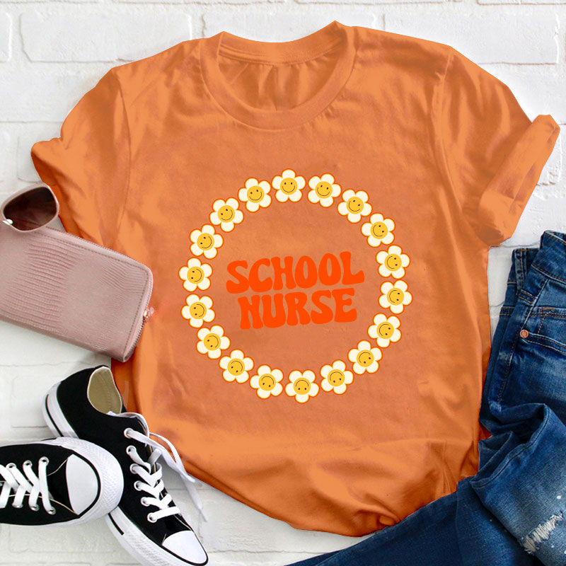 Flowers School Nurse T-Shirt