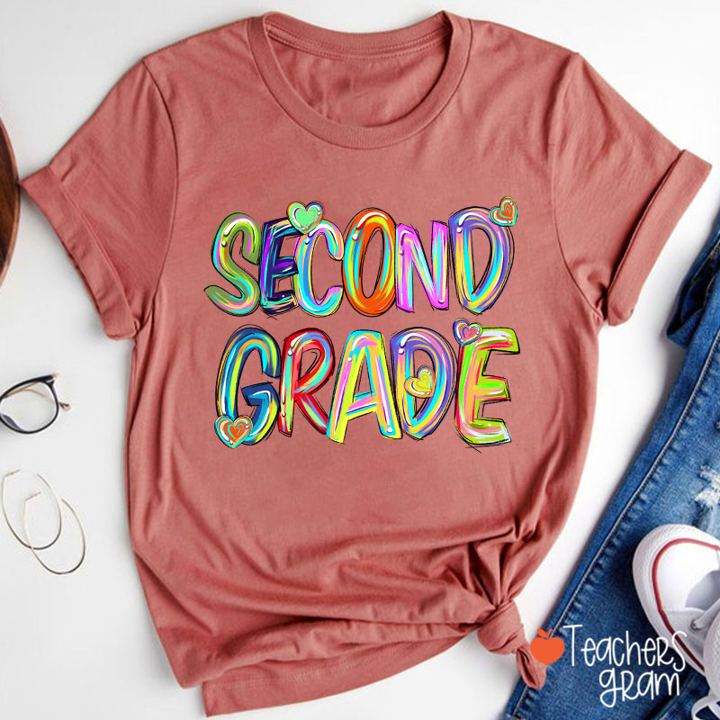 Personalized Class Heart Teacher T-Shirt