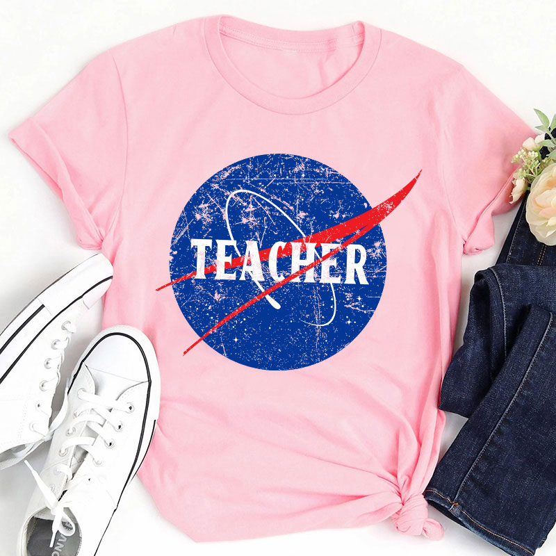 NASA Teacher Logo Teacher T-Shirt