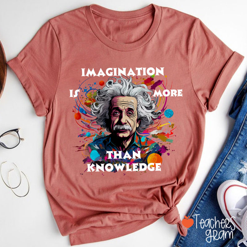 Albert Einstein Quote Teacher T-Shirt